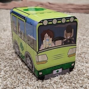 GIRL Scouts Collectible Nut Tin 2019 Green Jeep Bus